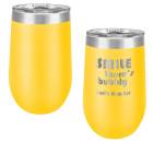 Yellow 16oz Stemless Polar Camel Vacuum Insulated Tumbler