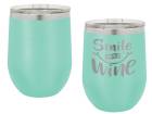 Teal 12oz Polar Camel Vacuum Insulated Wine Tumbler