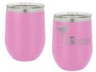 Light Purple 12oz Polar Camel Vacuum Insulated Wine Tumbler