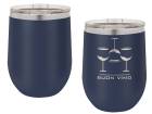 Navy Blue 12oz Polar Camel Vacuum Insulated Wine Tumbler