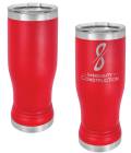 Red 14oz Pilsner Polar Camel Vacuum Insulated Tumbler