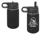 Laser Engravable Black 12oz Polar Camel Vacuum Insulated Water Bottle
