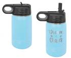 Light Blue 12oz Polar Camel Vacuum Insulated Water Bottle