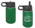 Green 12oz Polar Camel Vacuum Insulated Water Bottle