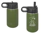 Olive Green 12oz Polar Camel Vacuum Insulated Water Bottle