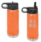Orange 20oz Polar Camel Vacuum Insulated Water Bottle