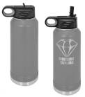 Dark Gray 32oz Polar Camel Vacuum Insulated Water Bottle