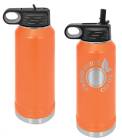 Orange 32oz Polar Camel Vacuum Insulated Water Bottle