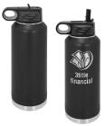 Black 40oz Polar Camel Vacuum Insulated Water Bottle