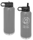 Dark Gray 40oz Polar Camel Vacuum Insulated Water Bottle