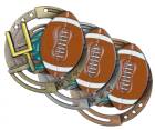 2 3/4" M3XL Series Football Medal