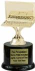 6" Gold Computer Laptop Trophy Kit with Pedestal Base