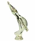 7" Motion Series Female Swimmer Gold Trophy Figure