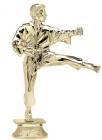 6" Karate Kick Figure Male Gold