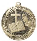 2 1/4" Religion Laurel Wreath Award Medal
