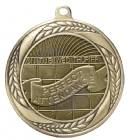 2 1/4" Perfect Attendance Laurel Wreath Award Medal