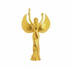 5 3/4" Metal Victory Female Gold Trophy Figure