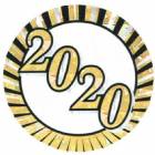 2" Sunburst 2020 Mylar Trophy Insert