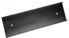 Black Aluminum Wall Sign Bracket 2" x 8"