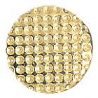 Gold Golf Ball Lapel Chenille Insignia Pin - Metal