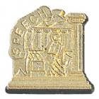 Gold Speech Chenille Insignia Pin - Metal