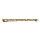 Gold Baton Lapel Chenille Insignia Pin - Metal