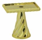 Gold 2 3/4" Rectangular Pedestal Trophy Riser