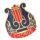 Chorus Novelty Music Lapel Pin