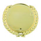 2 1/2" Gold Wreath Plaque with 2" Insert Holder