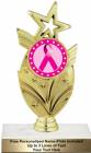 7 1/2" Pink Ribbon Awareness Trophy Kit
