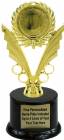 8" - 2" Insert Holder Trophy Kit with Pedestal Base