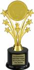 8" Star Insert Holder Trophy Kit with Pedestal Base