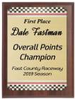 Racing Plaque Designer Portrait