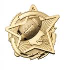 4 1/2" Football Star Series Plaque Mount