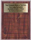 Cherry Finish Perpetual Plaque Complete - 18 Plates