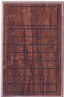 Cherry Finish Perpetual Plaque Blank - Holds 24 Plates