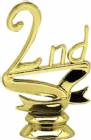 2 1/4" 2nd Place Trophy Trim Piece