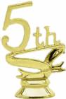 2 1/4" 5th Place Trophy Trim Piece