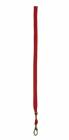 Red Lanyard with Hook and Adjustable Ball 3/8" x 36"