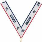 7/8" x 32" 2020 Neck Ribbon with Snap Clip