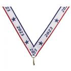 7/8" x 32" 2023 Neck Ribbon with Snap Clip