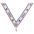 7/8" x 32" 2024 Neck Ribbon with Snap Clip