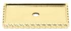 2" x 3" Star Edge Rectangular Gold Column Lid