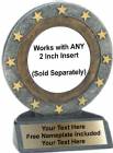 4 1/2" All Star Trophy Resin with 2" Insert Holder