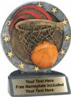 4 1/2" Basketball All Star Trophy Resin