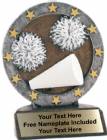 4 1/2" Cheerleading All Star Trophy Resin