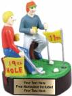 4 1/4" 19th Hole Comic Golf Trophy