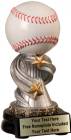 5 3/4" Baseball Trophy Encore Series Hand Painted Resin