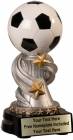 5 3/4" Soccer Trophy Encore Series Hand Painted Resin