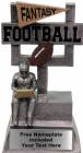 7 1/4" Fantasy Football Goalkeeper Resin Award